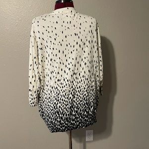 Cathy Daniels Dalmatian Paint Sweater
